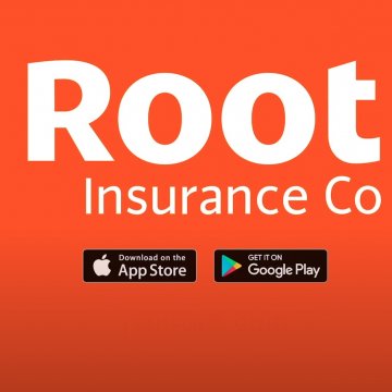 root car insurance orange background root app 